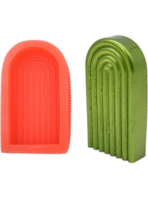 Küçük Kemer Silikon Mum Kalıbı 12 x 6.5  cm