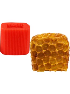 Petek Silikon Mum Kalıbı 5 x 6  cm