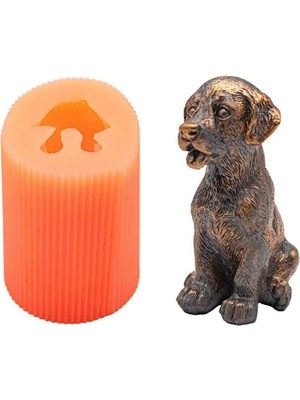 Köpek Silikon Mum Kalıbı 9.5 x 5 x 5  cm