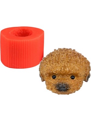 Köpek Silikon Mum Kalıbı 6 x 8  cm