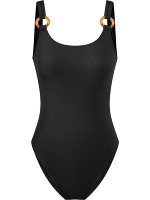 Siyah Dokulu U Yaka Mayo