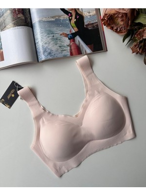 Carla Balensiz Dikişsiz Push-Up Invisible Ice-Silk (Görünmez) Sütyen - Ithal Bra
