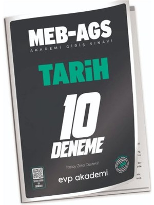 Meb-Ags Tarih 10 Deneme Çözümlü