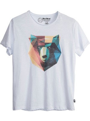 Bad Bear Erkek Tişört Polygon Bear Tee
