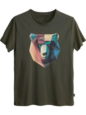 Bad Bear Erkek Tişört Polygon Bear Tee