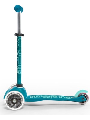 Micro Mini Deluxe 3 Tekerlekli Scooter LED Aqua