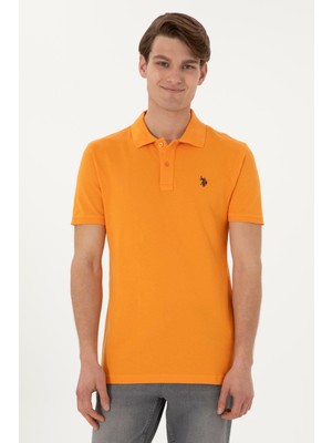Us Polo Erkek Turuncu Polo Yaka T-Shirt  2084151