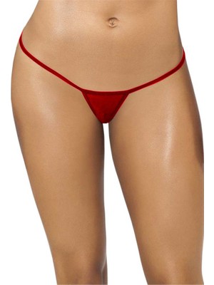 Intive Lingerie Kırmızı Tül Tanga TM1115