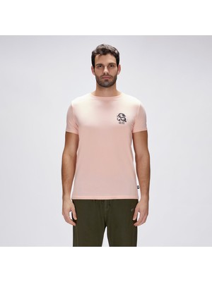 Bad Bear Draco Pembe Erkek Baskılı Tişört