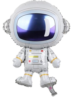 Astronot Folyo Balon Uzay Galaksi Konseptli Parti Balonu 86 cm
