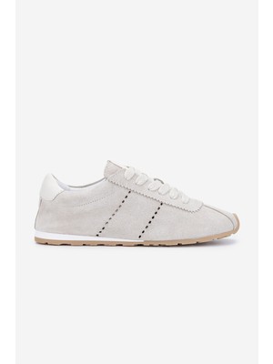 Valmenti Kadın  Deri Bej Süet Sneakers & Spor Ayakkabı 1119 0138 Bn Ayk Y25 Bej Suet