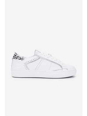 Valmenti Kadın  Deri Beyaz Sneakers & Spor Ayakkabı 1119 1234 Bn Ayk Y25 Beyaz Fltr