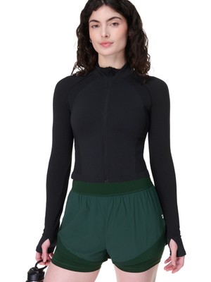 Sweaty Betty Tempo Run Kadın Yeşil Koşu Şortu