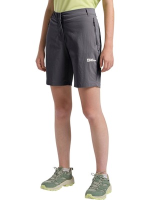Jack Wolfskin Hikeout Kadın Siyah Şort