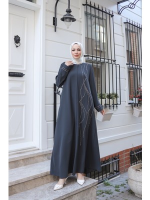 Asalet Taşlı Ferace - 9043