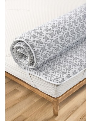 Kapitenoli Ortopedik Yatak Pedi | Yumuşak, Rahat, Bel ve Sırt Destekli Yatak Üstü Şilte