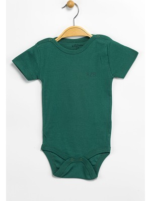 Aziz Bebe Erkek Kız Bebek Çıtçıtlı % 100 Pamuk Body & Zıbın