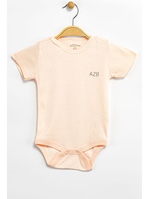 Aziz Bebe Erkek Kız Bebek Çıtçıtlı % 100 Pamuk Body & Zıbın
