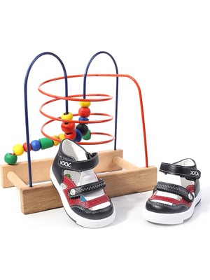 Şirin Bebe 1715 Erkek Bebek Ortopedik Ayakkabı Sandalet