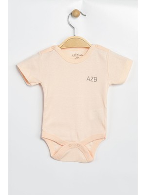 Aziz Bebe Erkek Kız Bebek Çıtçıtlı % 100 Pamuk Body & Zıbın