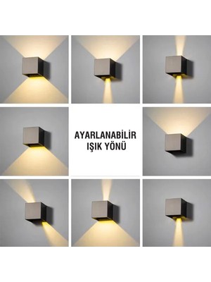 KDA715 3W Venüs LED Aplık (2 Lı USB Lı) Günısıgı