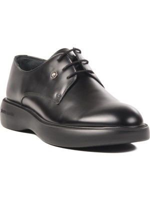 Pierre Cardin 70914 Siyah  Deri Erkek Günlük Ayakkabı