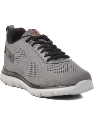 Walkway Siyah Anorak Hafif  Spor Ayakkabı Bst-652 G