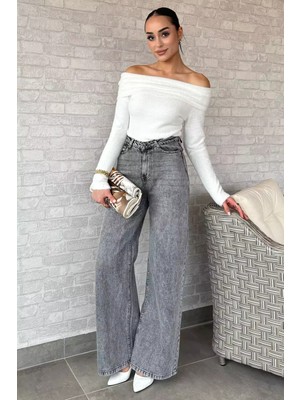 Gülseli Kadın Palazzo Jean Kot Pantolon P-00014813