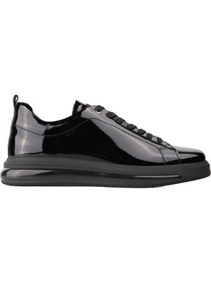 Marcomen 21030 Sıyah Rugan Sneaker Derı Ayakkabı