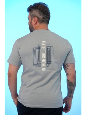 Erkek G-Lab Baskılı T-Shirt