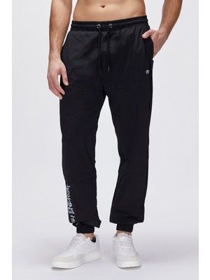 David Siyah Erkek Jogger Pantolon