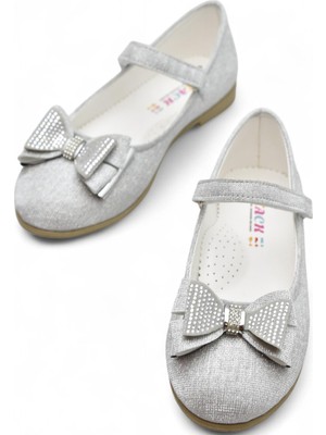 5952 Rahat Taban Tokalı Kız Çocuk Babet Ayakkabı Düğün Abiye Nişan Ayakkabısı