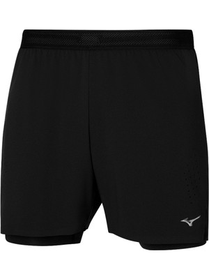 Mizuno Tech Light 5.5 2 In 1 Short Erkek Şort Siyah