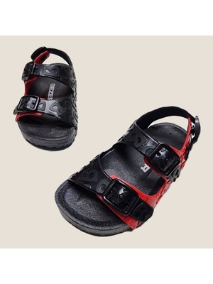 Günlük Kaydırmaz Taban Çift Tokalı  Ayarlanabilir Harfli Deniz,plaj,havuz Sandaleti