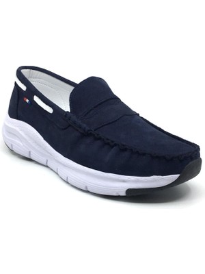 Luis Figo %100 Deri Nubuk Büyük Numara Erkek Yazlık Rahat Tımbır Bağsız Ayakkabı Yeni Sezon 45-48