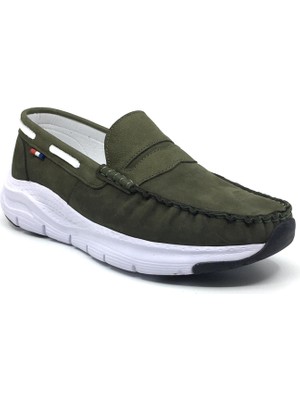 Luis Figo %100 Deri Nubuk Büyük Numara Erkek Yazlık Rahat Tımbır Bağsız Ayakkabı Yeni Sezon 45-48