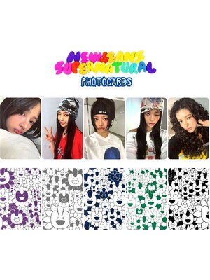 New Jeans '' Supernatural '' Photocards Set 1