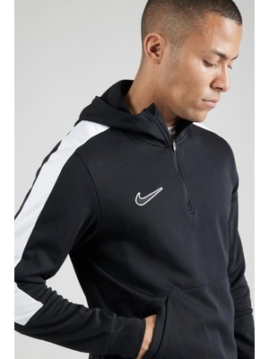 Nike Therma Fit Çeyrek Fermuar Siyah Erkek Sweatshirt