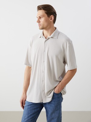 Lc Waikiki Yeni Sezon Regular Fit Kisa Kollu Erkek Gomlek - S56042Z8