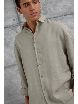 Yeşil 512 Modal Kumaş Oversize Takım Alt Üst