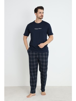 Erkek Pijama Takımı Kısa Kol