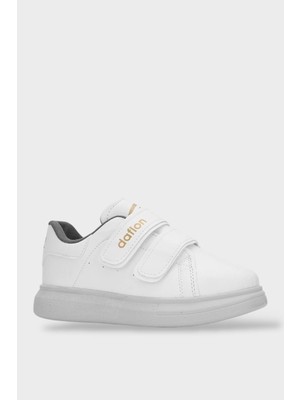 Çocuk Cırtlı Antomik Taban Comfort Taban Spor Ayakkabı Bordo