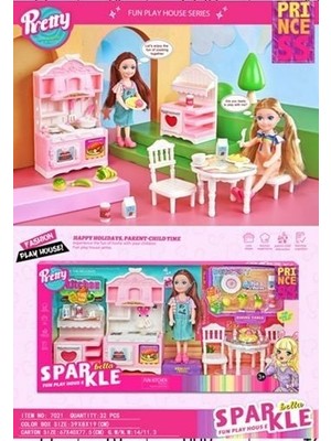Seher Bella Sparkle Mutfak Teması 7021 Ank