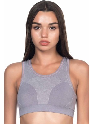 Gri Mı Emay 4026 Double Sporcu Büstiyer