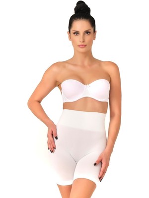Beyaz Mı Emay 2017 Düşük Bel Double Pantalon Korse