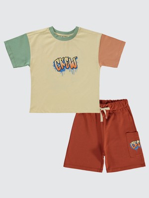 Civil Boys Erkek Çocuk Takım 2-5 Yaş Kiremit