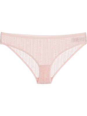 Baby Mom Anne Giyim Hamile Külot (Doğum Öncesi-Doğum Sonrası) Dokulu Pembe Melanj S