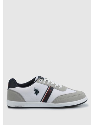 Kares Beyaz Erkek Sneaker