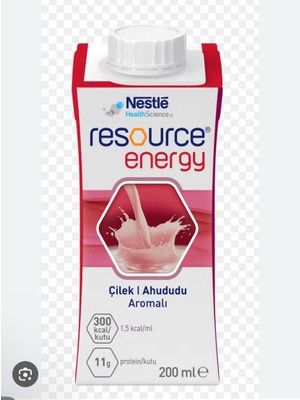 Nestle Resource Energy Çilek 10 Adet