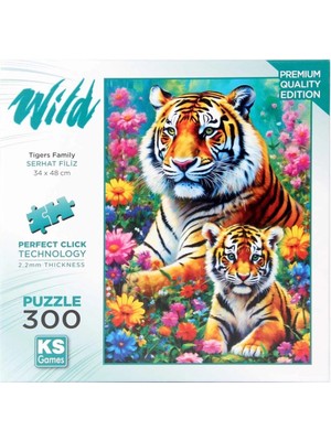 Tigers Family Puzzle 300 Parça